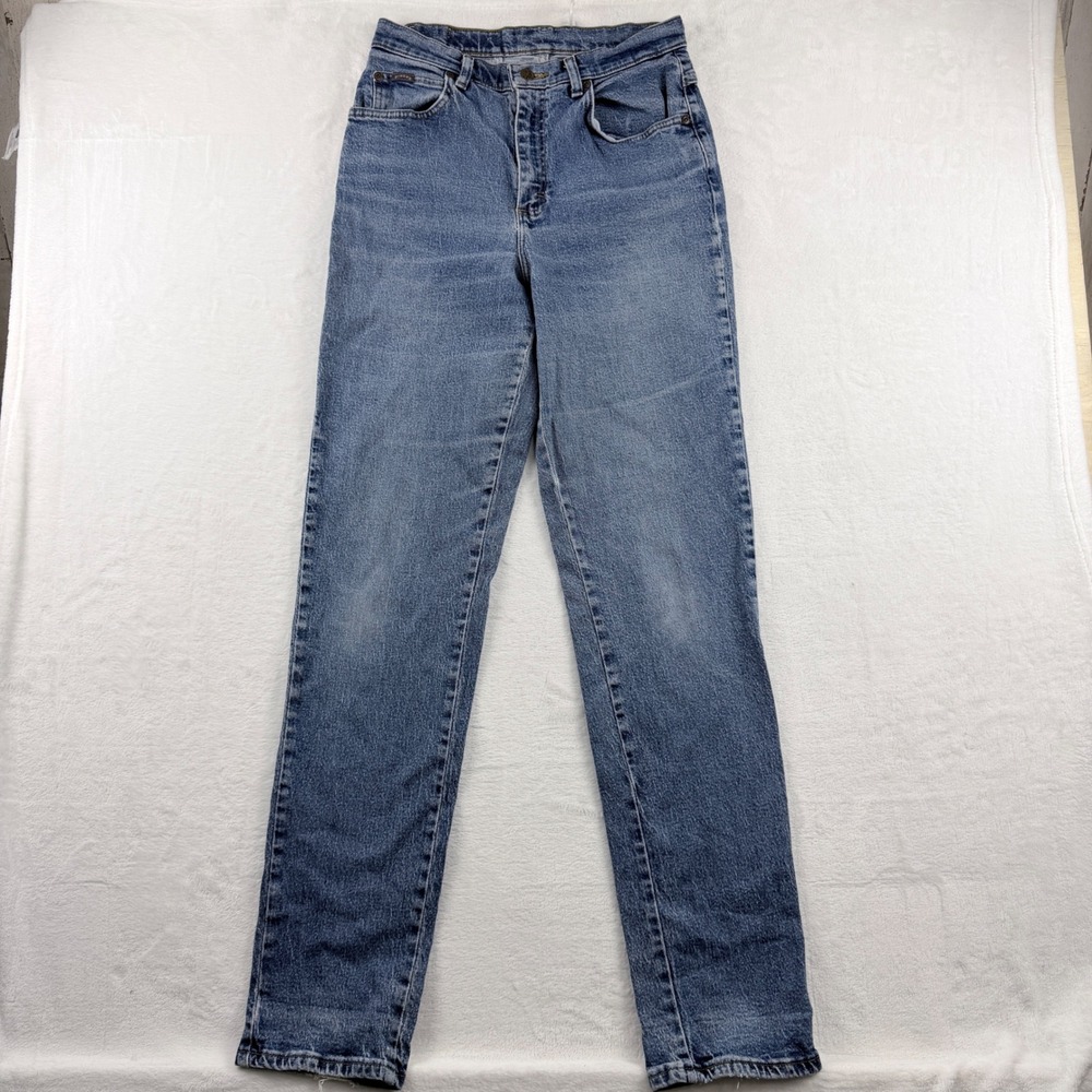 Lee Riders Jeans Tie Dye Back Pockets Medium Wash 8 L